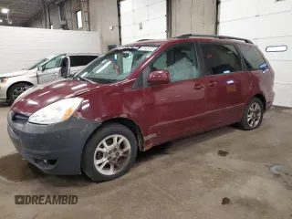 2005 Toyota Sienna XLE with VIN 5TDZA22CX5S329302, listed as a Copart auction lot 62542455 with 245,234 mi miles and Clean title. Bid and sale history available at DreamBid. Image 1.