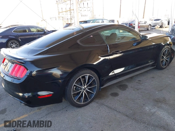2016 Ford Mustang EcoBoost with VIN 1FA6P8TH8G5242740, listed as a IAAI auction lot 41669556 with 91,426 mi miles. Bid and sale history available at carsss.com. Image 4.