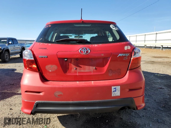 2009 Toyota Matrix S with VIN 2T1KE40E89C005270, listed as a Copart auction lot 56106205 with 123,113 mi miles and Clean title. Bid and sale history available at DreamBid. Image 6.