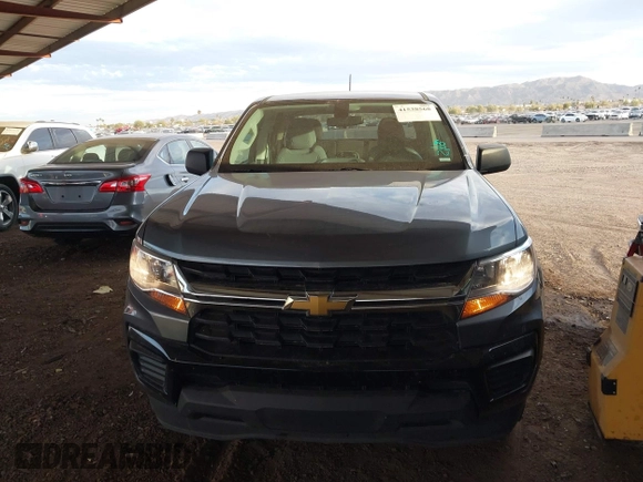 2022 Chevrolet Colorado 2WD Work Truck with VIN 1GCGSBEN3N1218864, listed as a IAAI auction lot 41538568 with 43,645 mi miles and . Bid and sale history available at DreamBid. Image 6.