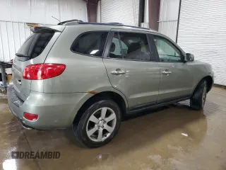 2007 Hyundai Santa Fe SE with VIN 5NMSH73E37H031738, listed as a Copart auction lot 55100575 with 187,435 mi miles and Salvage title. Bid and sale history available at DreamBid. Image 3.
