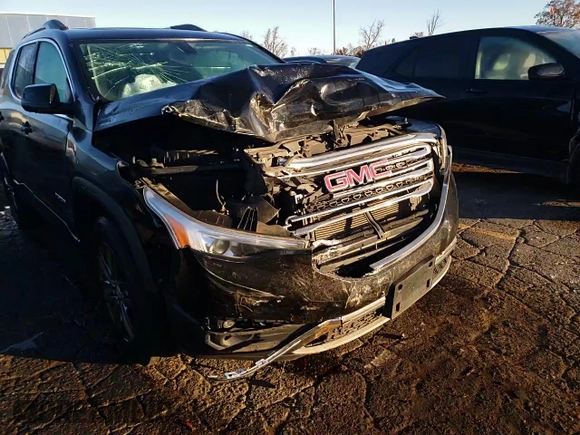 2017 GMC Acadia SLT with VIN 1GKKNULS3HZ166717, listed as a Copart auction lot 77567494 with 84,754 mi miles and Clean Title. Bid and sale history available at carsss.com. Image 14.