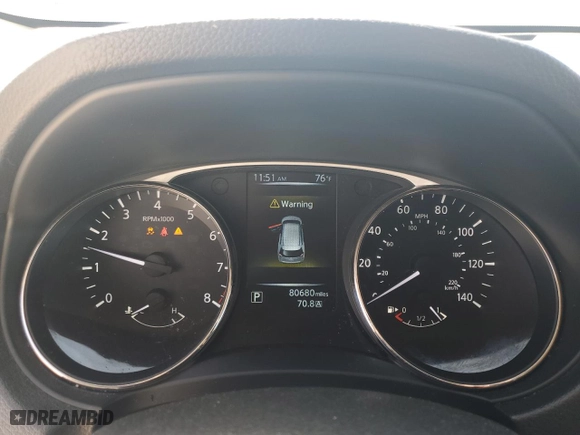 2015 Nissan Rogue S with VIN KNMAT2MT2FP533253, listed as a Copart auction lot 49447125 with 80,680 mi miles and Salvage Title. Bid and sale history available at carsss.com. Image 9.