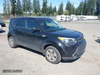 2014 Kia Soul with VIN KNDJN2A21E7032391, listed as a IAAI auction lot 42035942 with 102,735 mi miles. Bid and sale history available at carsss.com. Image 1.