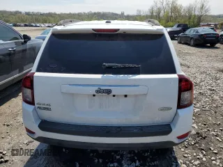 2016 Jeep Compass Latitude z VIN 1C4NJDEB6GD594486, wystawiony jako Copart lot #53440825 z przebiegiem Nie podano mil oraz Szkoda całkowita • Salvage title. Historia ofert i sprzedaży dostępna na DreamBid. Obrazek 6.