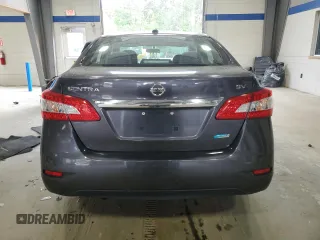 2013 Nissan Sentra FE+ S with VIN 3N1AB7AP5DL657102, listed as a Copart auction lot 54579015 with 122,419 mi miles and Salvage Title. Bid and sale history available at DreamBid. Image 6.