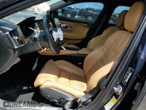 2019 Volvo S90 Inscription with VIN LVYA22ML5KP088626, listed as a Copart auction lot 62844723 with 40,001 mi miles. Bid and sale history available at carsss.com. Image 7.