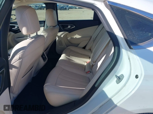 2015 Chrysler 200 C with VIN 1C3CCCCB3FN544916, listed as a IAAI auction lot 41453110 with 152,757 mi miles. Bid and sale history available at carsss.com. Image 8.