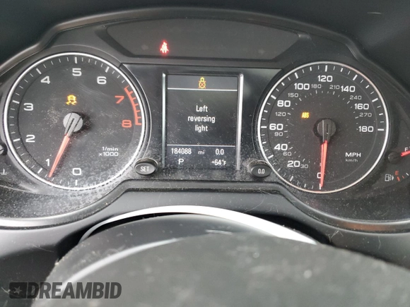 2011 Audi Q5 Premium Plus with VIN WA1LFAFPXBA045945, listed as a Copart auction lot 60817915 with 184,088 mi miles and Salvage title. Bid and sale history available at DreamBid. Image 9.