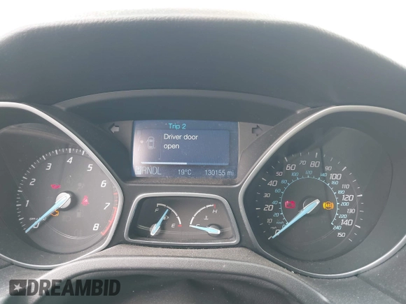 2012 Ford Focus SE with VIN 1FAHP3F27CL257447, listed as a IAAI auction lot 42180626 with 130,155 mi miles. Bid and sale history available at carsss.com. Image 7.