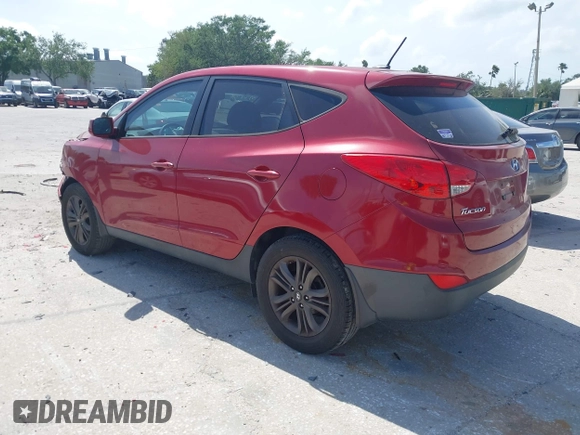2015 Hyundai Tucson GLS with VIN KM8JT3AF8FU041103, listed as a IAAI auction lot 41967606 with 79,662 mi miles and . Bid and sale history available at DreamBid. Image 3.