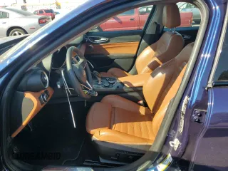 2019 Alfa Romeo Giulia Ti Sport with VIN ZARFANBN8K7612203, listed as a Copart auction lot 72585364 with 59,809 mi miles and Salvage Title. Bid and sale history available at carsss.com. Image 7.