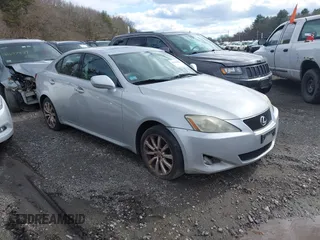 2007 Lexus IS 250 with VIN JTHCK262772008783, listed as a IAAI auction lot 41751020 with 233,934 mi miles. Bid and sale history available at carsss.com. Image 1.