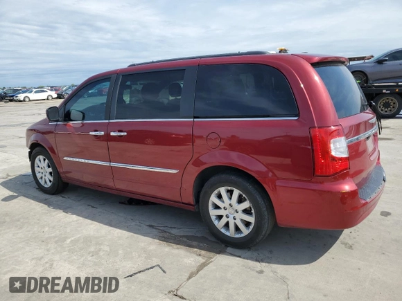2015 Chrysler Town & Country Touring with VIN 2C4RC1BG3FR752854, listed as a Copart auction lot 50711315 with 156,156 mi miles and Salvage Title. Bid and sale history available at carsss.com. Image 2.
