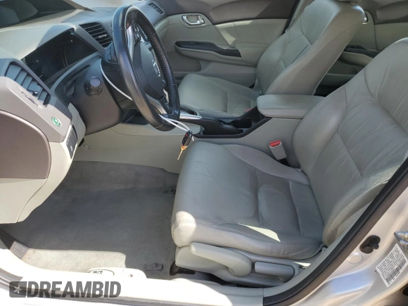 2012 Honda Civic EX-L with VIN 19XFB2F97CE038214, listed as a Copart auction lot 49440275 with 150,062 mi miles and Salvage Title. Bid and sale history available at DreamBid. Image 7.