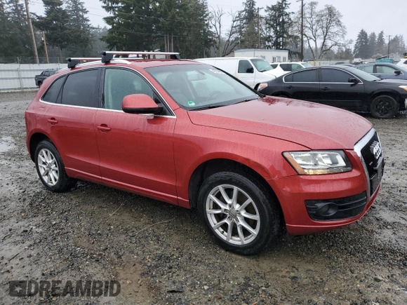 2010 Audi Q5 Premium with VIN WA1CKAFP8AA071681, listed as a Copart auction lot 49727455 with 163,152 mi miles and Salvage title. Bid and sale history available at DreamBid. Image 4.