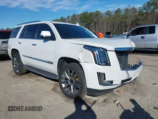2017 Cadillac Escalade Luxury z VIN 1GYS3BKJ0HR184679, wystawiony jako IAAI lot #41690198 z przebiegiem 116 512 mil mil oraz . Historia ofert i sprzedaży dostępna na DreamBid. Obrazek 1.