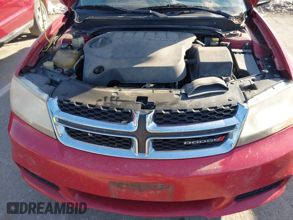 2012 Dodge Avenger SE with VIN 1C3CDZAG2CN255147, listed as a IAAI auction lot 41417897 with 196,514 mi miles and . Bid and sale history available at DreamBid. Image 10.