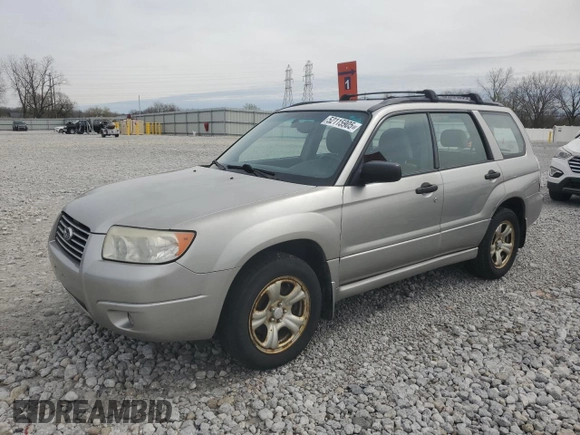 2006 Subaru Forester 2.5 X with VIN JF1SG63606H726870, listed as a Copart auction lot 52115905 with 122,882 mi miles and Clean Title. Bid and sale history available at carsss.com. Image 1.