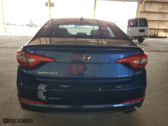 2016 Hyundai Sonata 2.4L SE with VIN 5NPE24AF3GH374450, listed as a Copart auction lot 51650095 with 133,813 mi miles and Clean Title. Bid and sale history available at carsss.com. Image 6.