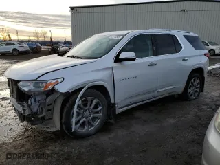 2019 Chevrolet Traverse Premier with VIN 1GNEVKKW2KJ192322, listed as a Copart auction lot 43010505 with 149,998 mi miles and Salvage Title. Bid and sale history available at carsss.com. Image 1.