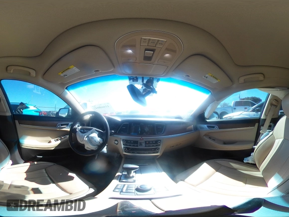 2018 Genesis G80 3.8L with VIN KMHGN4JE8JU227590, listed as a IAAI auction lot 41668042 with 69,914 mi miles. Bid and sale history available at carsss.com. Image 18.
