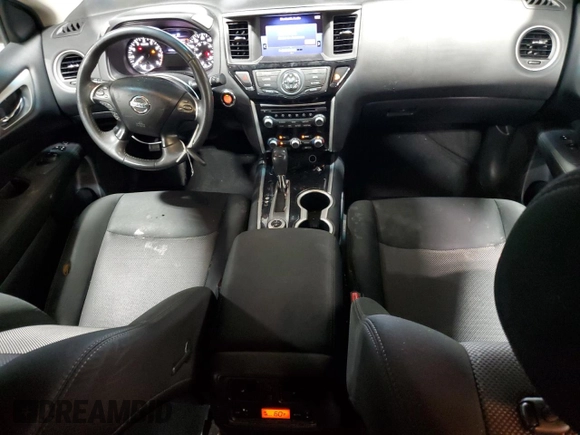 2017 Nissan Pathfinder SV with VIN 5N1DR2MM7HC662261, listed as a Copart auction lot 61438525 with 159,864 mi miles and Salvage title. Bid and sale history available at DreamBid. Image 8.