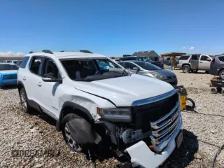 2020 GMC Acadia SLT z VIN 1GKKNUL41LZ196423, wystawiony jako Copart lot #54919375 z przebiegiem 108 597 mil mil oraz Szkoda całkowita • Salvage title. Historia ofert i sprzedaży dostępna na DreamBid. Obrazek 13.