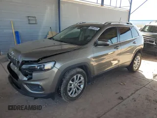 2019 Jeep Cherokee Latitude with VIN 1C4PJLCX1KD269402, listed as a Copart auction lot 45991375 with 88,508 mi miles and Salvage Title. Bid and sale history available at carsss.com. Image 1.