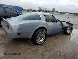 1979 Chevrolet Corvette with VIN 1Z8789S417643, listed as a Copart auction lot 79934384 with 48,973 mi miles and Salvage title. Bid and sale history available at DreamBid. Image 3.