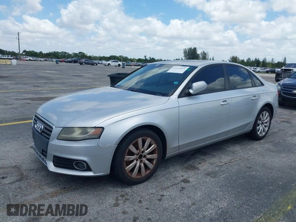 2012 Audi A4 2.0T Premium with VIN WAUAFAFLXCN001039, listed as a IAAI auction lot 42132814 with 158,413 mi miles. Bid and sale history available at carsss.com. Image 2.