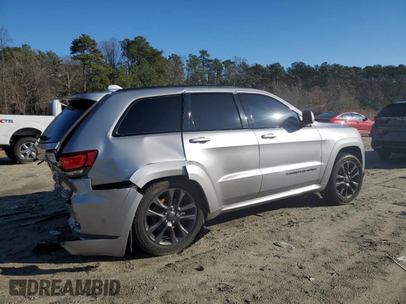 2018 Jeep Grand Cherokee High Altitude with VIN 1C4RJFCT8JC162620, listed as a Copart auction lot 84477034 with 71,674 mi miles and Salvage Title. Bid and sale history available at carsss.com. Image 3.