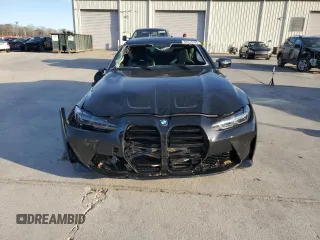 2024 BMW M4 Competition xDrive with VIN WBS43AZ03RCP72014, listed as a Copart auction lot 88416545 with 23,435 mi miles and Salvage Title. Bid and sale history available at carsss.com. Image 5.