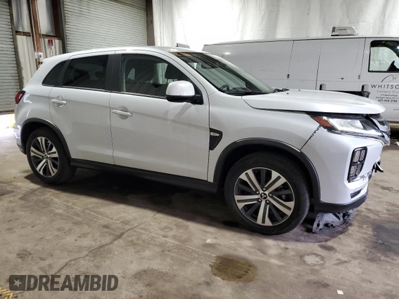 2022 Mitsubishi Outlander Sport ES with VIN JA4ARUAU5NU022461, listed as a Copart auction lot 45208605 with 16,564 mi miles and Clean Title. Bid and sale history available at carsss.com. Image 4.