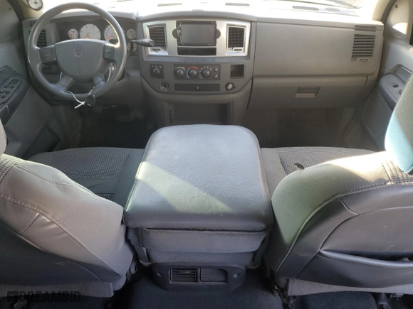 2007 Dodge Ram 2500 SLT with VIN 3D7KS29A57G784889, listed as a Copart auction lot 80718724 with 209,136 mi miles and Salvage Title. Bid and sale history available at carsss.com. Image 8.