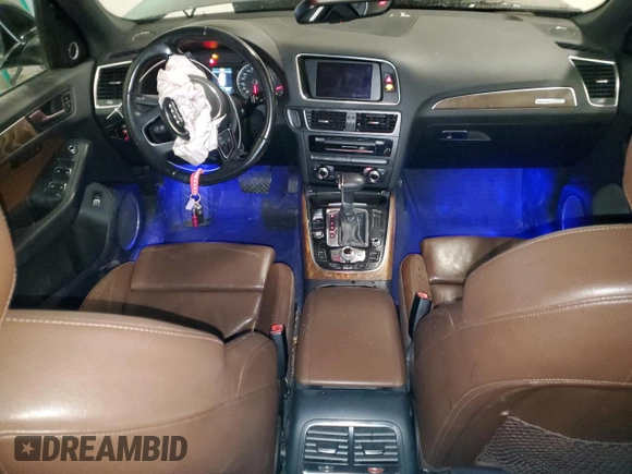 2013 Audi Q5 Premium Plus with VIN WA1LFBFP0DA060222, listed as a Copart auction lot 51655685 with 201,055 mi miles and Non Repairable. Bid and sale history available at carsss.com. Image 8.