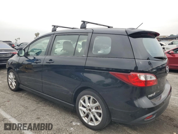 2015 Mazda 5 Touring with VIN JM1CW2CL8F0191186, listed as a Copart auction lot 57846745 with 87,789 mi miles and Salvage title. Bid and sale history available at DreamBid. Image 2.