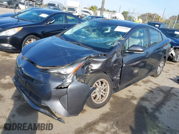 2017 Toyota Prius Two with VIN JTDKARFU3H3047912, listed as a IAAI auction lot 41603006 with 107,827 mi miles. Bid and sale history available at carsss.com. Image 19.