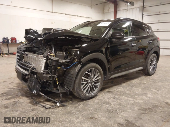 2021 Hyundai Tucson Limited with VIN KM8J3CAL6MU385001, listed as a IAAI auction lot 42230850 with 30,439 mi miles and . Bid and sale history available at DreamBid. Image 20.