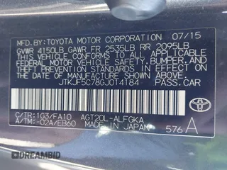 2016 Scion tC with VIN JTKJF5C78GJ014184, listed as a IAAI auction lot 41622575 with 128,520 mi miles. Bid and sale history available at carsss.com. Image 9.