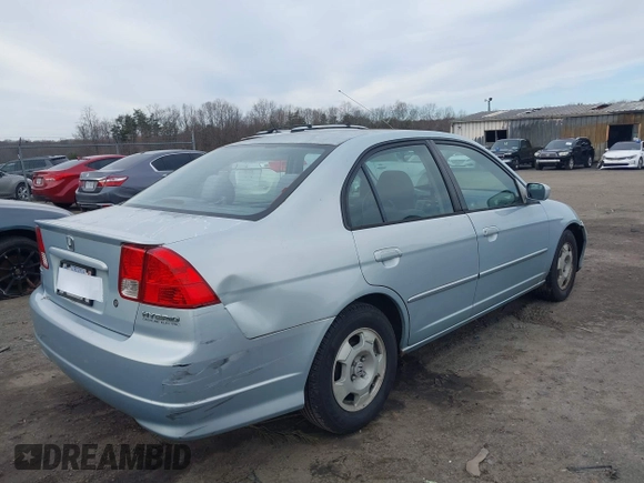 2005 Honda Civic z VIN JHMES96645S010900, wystawiony jako IAAI lot #41603755 z przebiegiem 157 725 mil mil oraz . Historia ofert i sprzedaży dostępna na DreamBid. Obrazek 4.