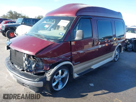 2002 Chevrolet Express with VIN 1GBFG15R021224003, listed as a IAAI auction lot 41824100 with Not Provided miles and . Bid and sale history available at DreamBid. Image 2.