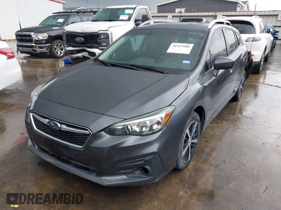 2019 Subaru Impreza Premium z VIN 4S3GTAD69K3725933, wystawiony jako IAAI lot #41919500 z przebiegiem 102 556 mil mil oraz . Historia ofert i sprzedaży dostępna na DreamBid. Obrazek 20.
