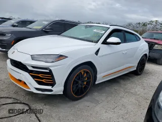 2020 Lamborghini Urus z VIN ZPBUA1ZL3LLA10132, wystawiony jako Copart lot #75569384 z przebiegiem Nie podano mil oraz Nie do naprawy. Historia ofert i sprzedaży dostępna na DreamBid. Obrazek 1.