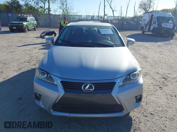 2014 Lexus CT 200h with VIN JTHKD5BH0E2189479, listed as a IAAI auction lot 42108923 with 114,519 mi miles and . Bid and sale history available at DreamBid. Image 12.