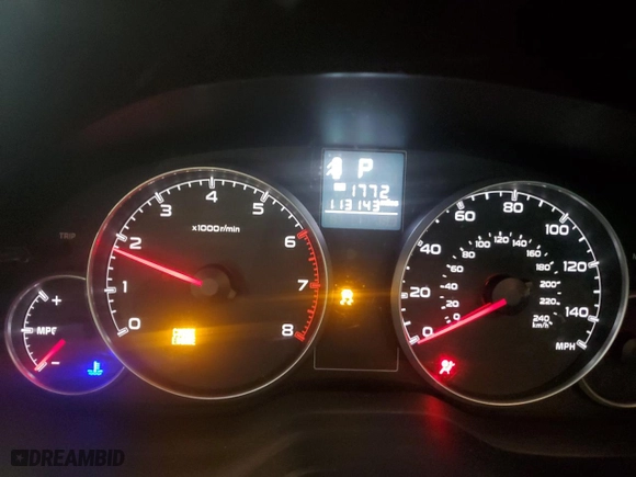 2014 Subaru Outback 2.5i Premium with VIN 4S4BRBDC8E3225668, listed as a Copart auction lot 46720145 with 113,143 mi miles and Salvage Title. Bid and sale history available at carsss.com. Image 9.