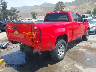 2019 Chevrolet Colorado 2WD Work Truck with VIN 1GCHSBEN3K1100815, listed as a IAAI auction lot 42127659 with Not Provided miles and . Bid and sale history available at DreamBid. Image 4.
