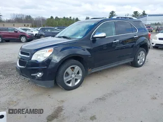 2015 Chevrolet Equinox LTZ with VIN 2GNFLHEK9F6218195, listed as a IAAI auction lot 42055939 with 189,837 mi miles. Bid and sale history available at carsss.com. Image 2.
