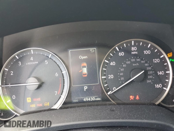 2017 Lexus RX 350 with VIN 2T2ZZMCA6HC037091, listed as a Copart auction lot 54791515 with 49,430 mi miles and Non Repairable. Bid and sale history available at DreamBid. Image 9.