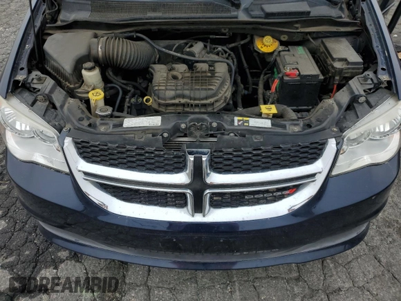 2015 Dodge Grand Caravan SE with VIN 2C4RDGBG0FR702106, listed as a Copart auction lot 54595205 with 209,319 mi miles and Salvage Title. Bid and sale history available at DreamBid. Image 12.